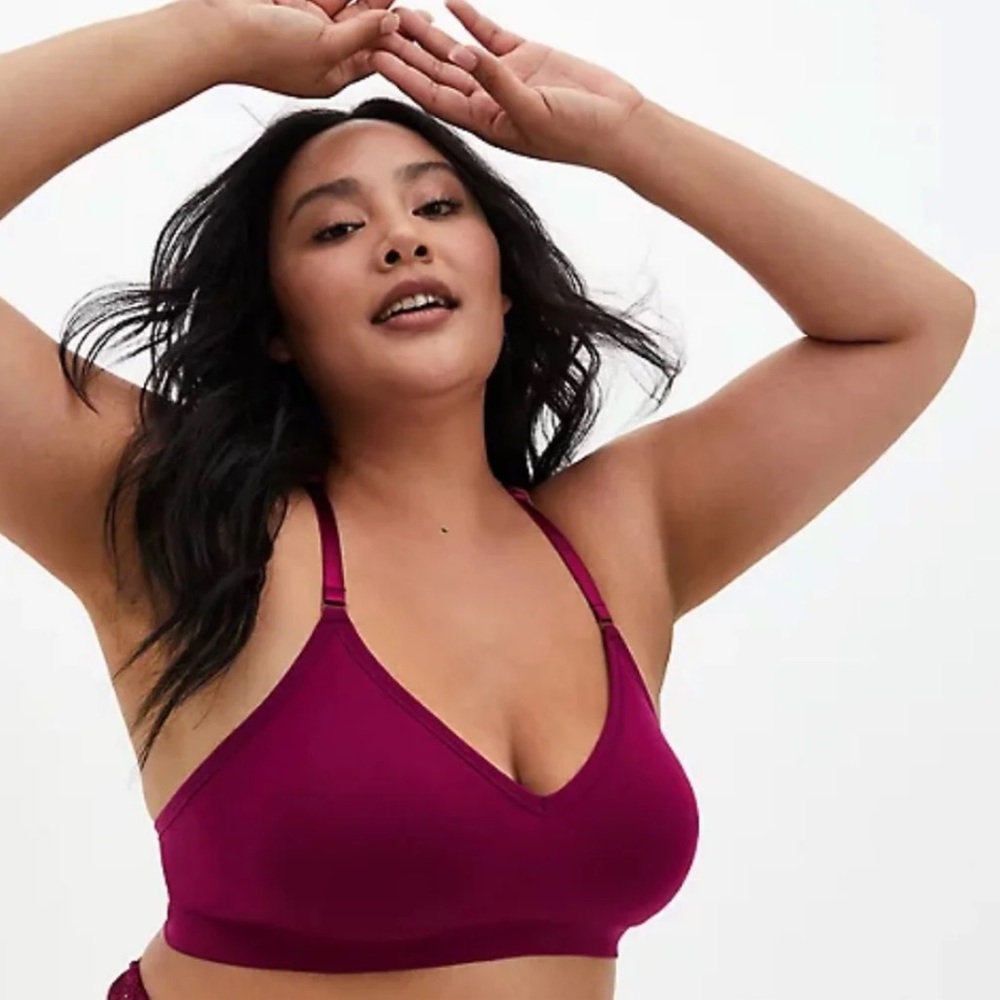 Torrid Lightly Padded Racerback Bralette - Picture 1 of 4